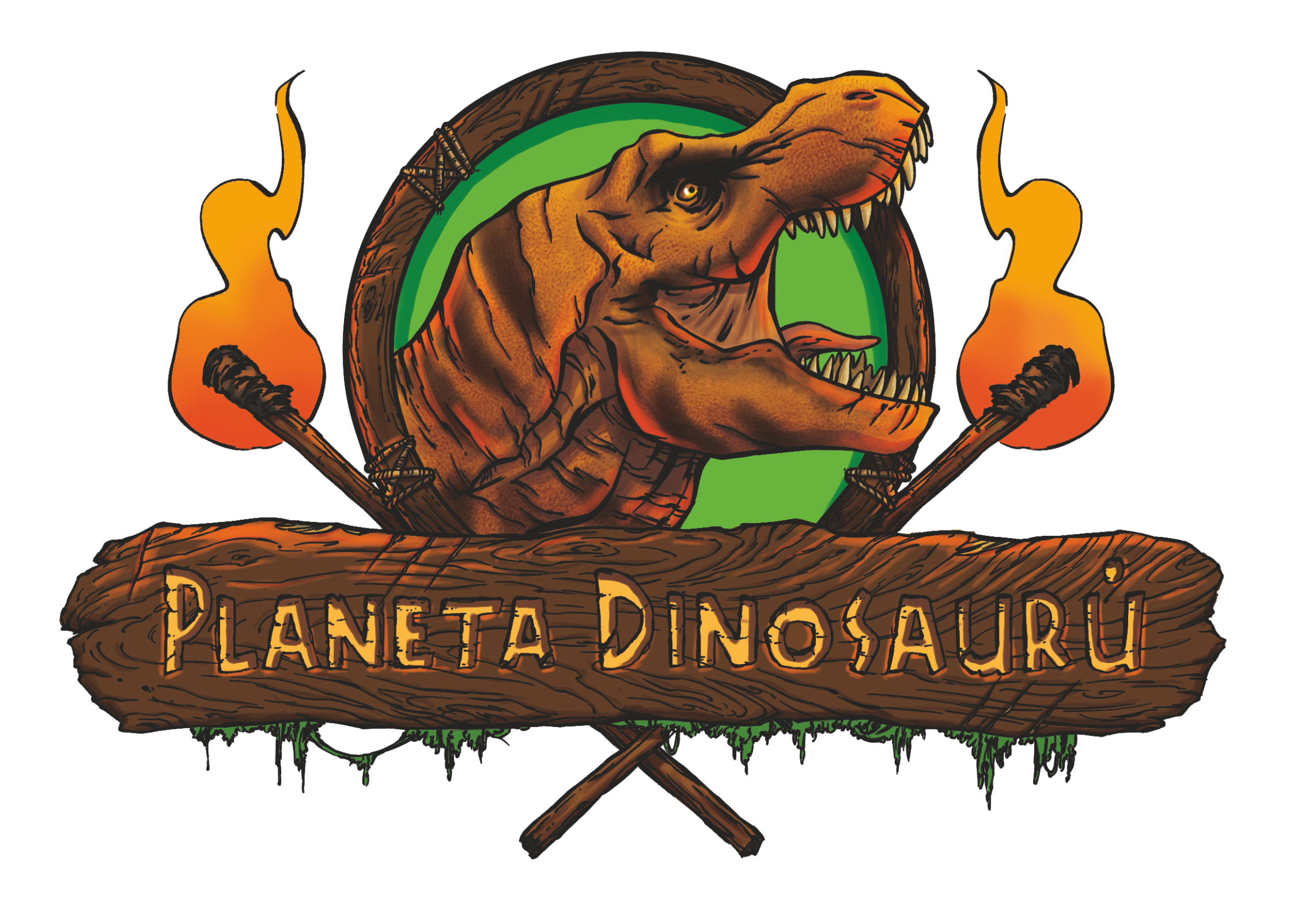 Logo Planeta dinosaurů